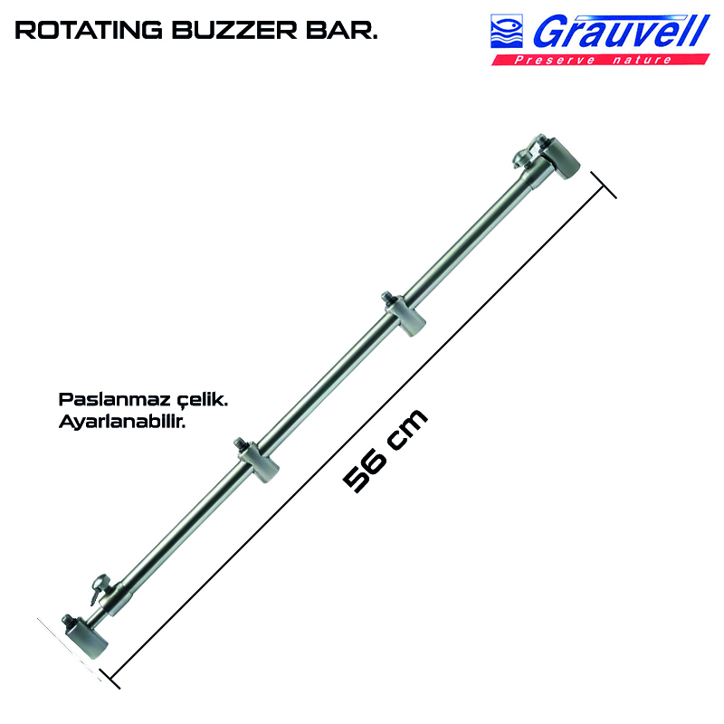 Grauvell BUZZER BAR ROT 56CM BZ-05