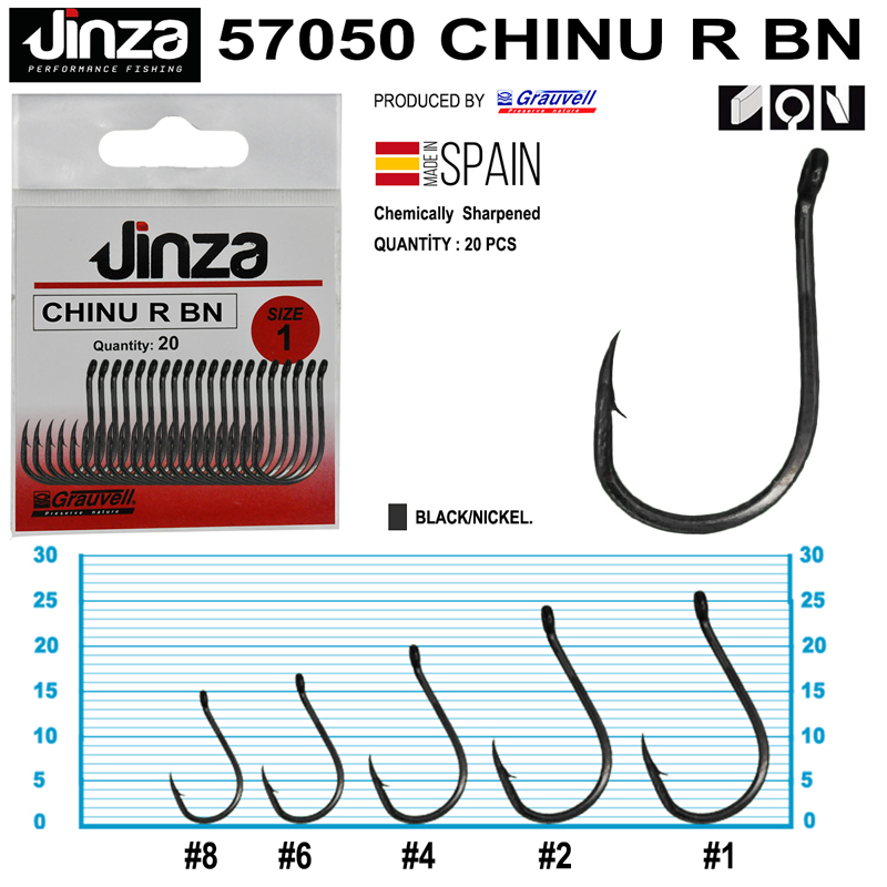 Jinza 57050 Chinu R BN Olta İğnesi 20 Adet