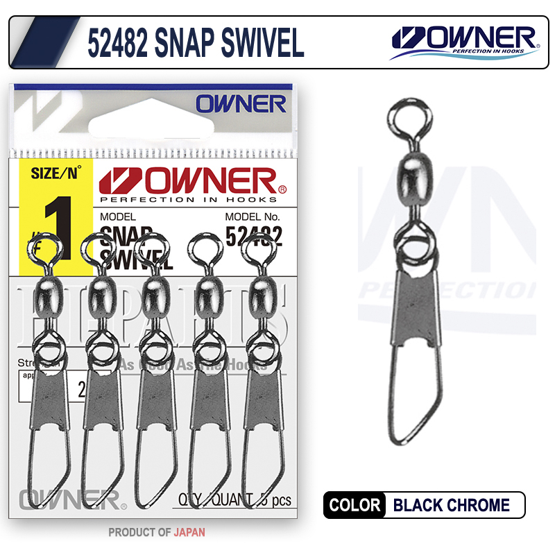 Owner 52482 Snap Swivel Klipsli Fırdöndü