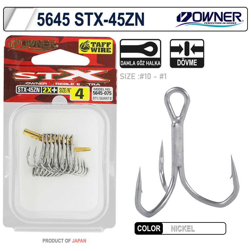 Owner 5645 Stx-45zn Taff Wire Zn Çarpma İğne