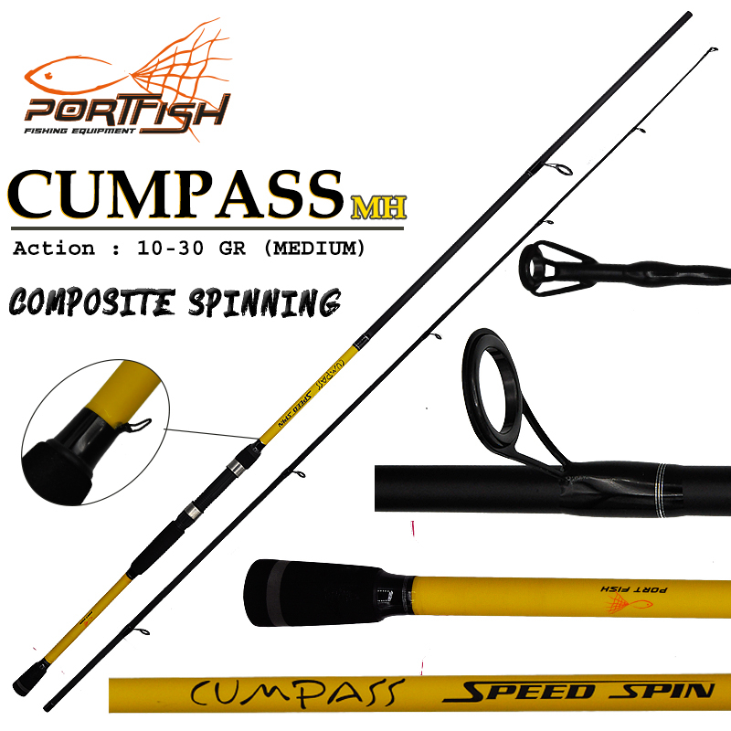 Portfish Cumpass 270cm  Spin Kamış 10 - 30 gr