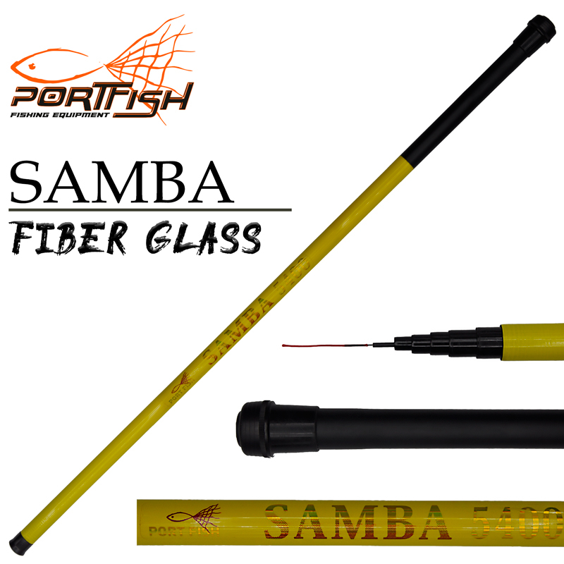 Portfish Samba Fiber Kısa Kapanır Göl Kamışı 6.30 mt