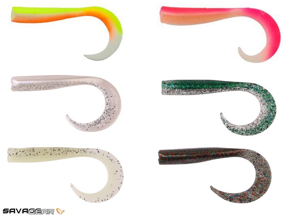 Savage Gear Sandeel Curltail 10cm 5 Adet Suni Yem