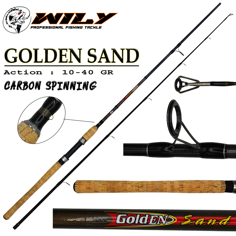 Wily Golden Sand Spin 240 cm Olta Kamışı 10-40 gr